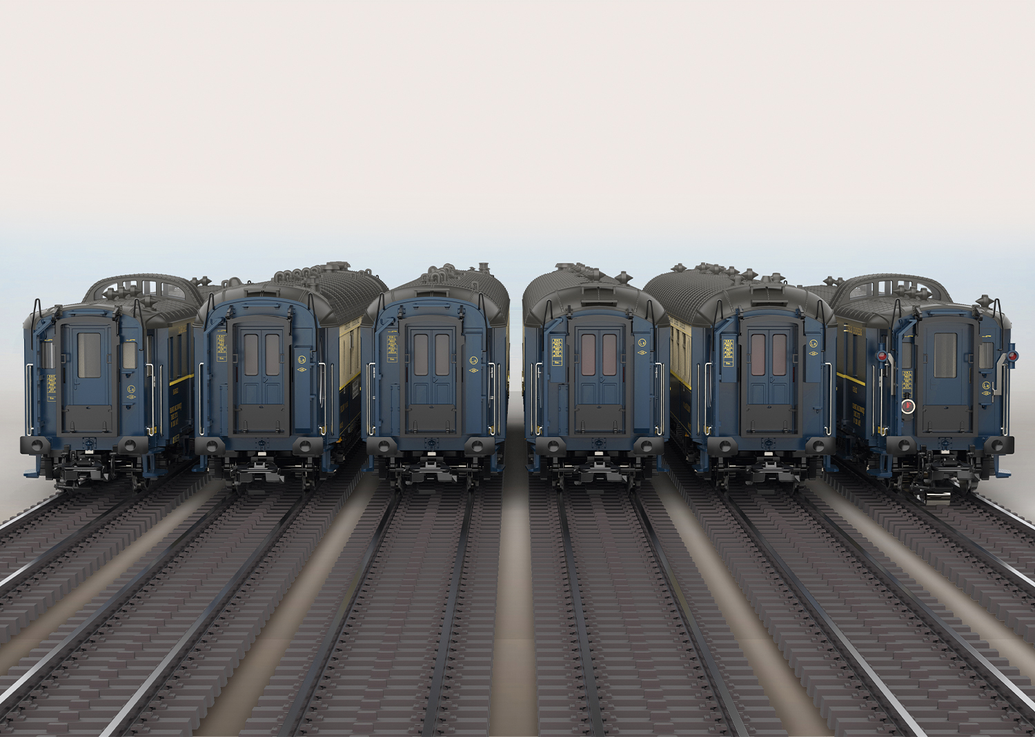 Marklin 42470 Edelweiss Parlor Car Set - V2
