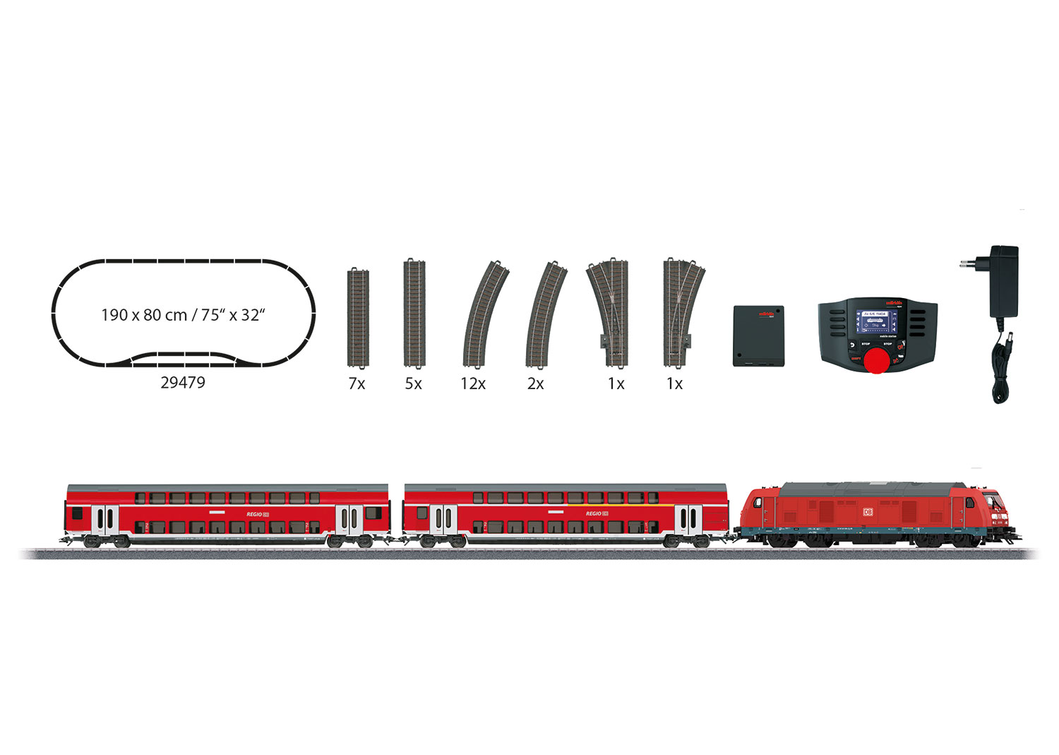 Marklin 29479 Regional Express Digital Starter Set