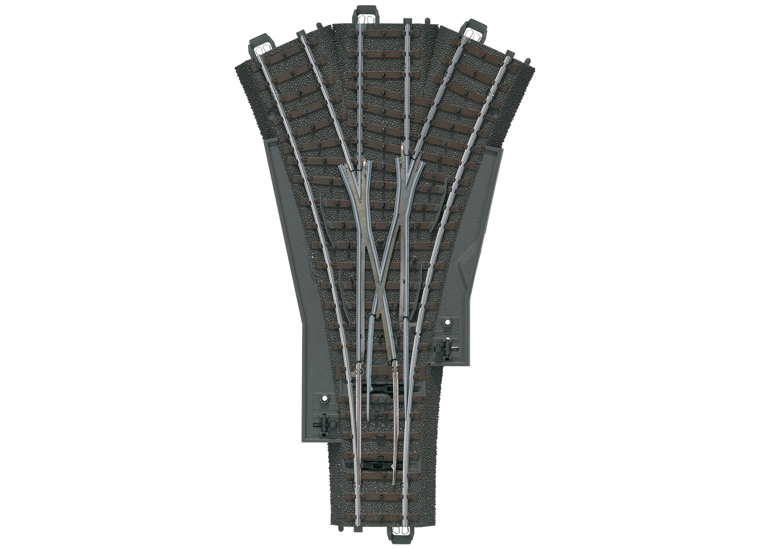 Marklin 24630 C Track Three-Way Turnout Length 188.3 mm / 7-13/32"