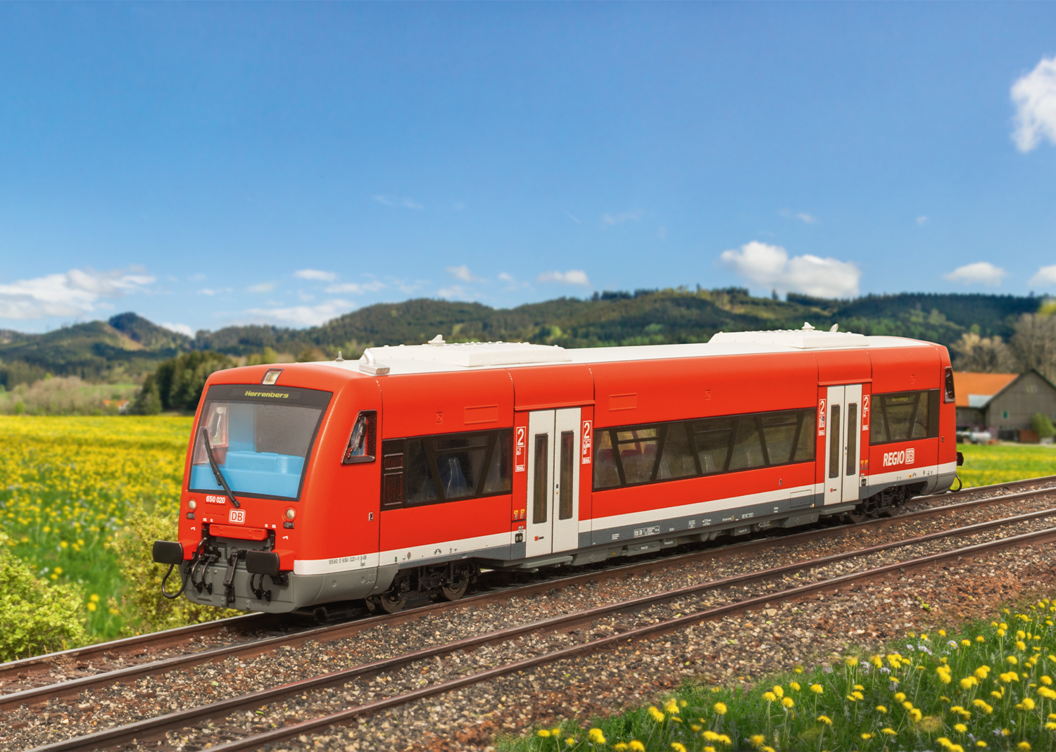 Marklin 36965 Regio Shuttle RS1 Class 650 Diesel Powered Rail Car - V3