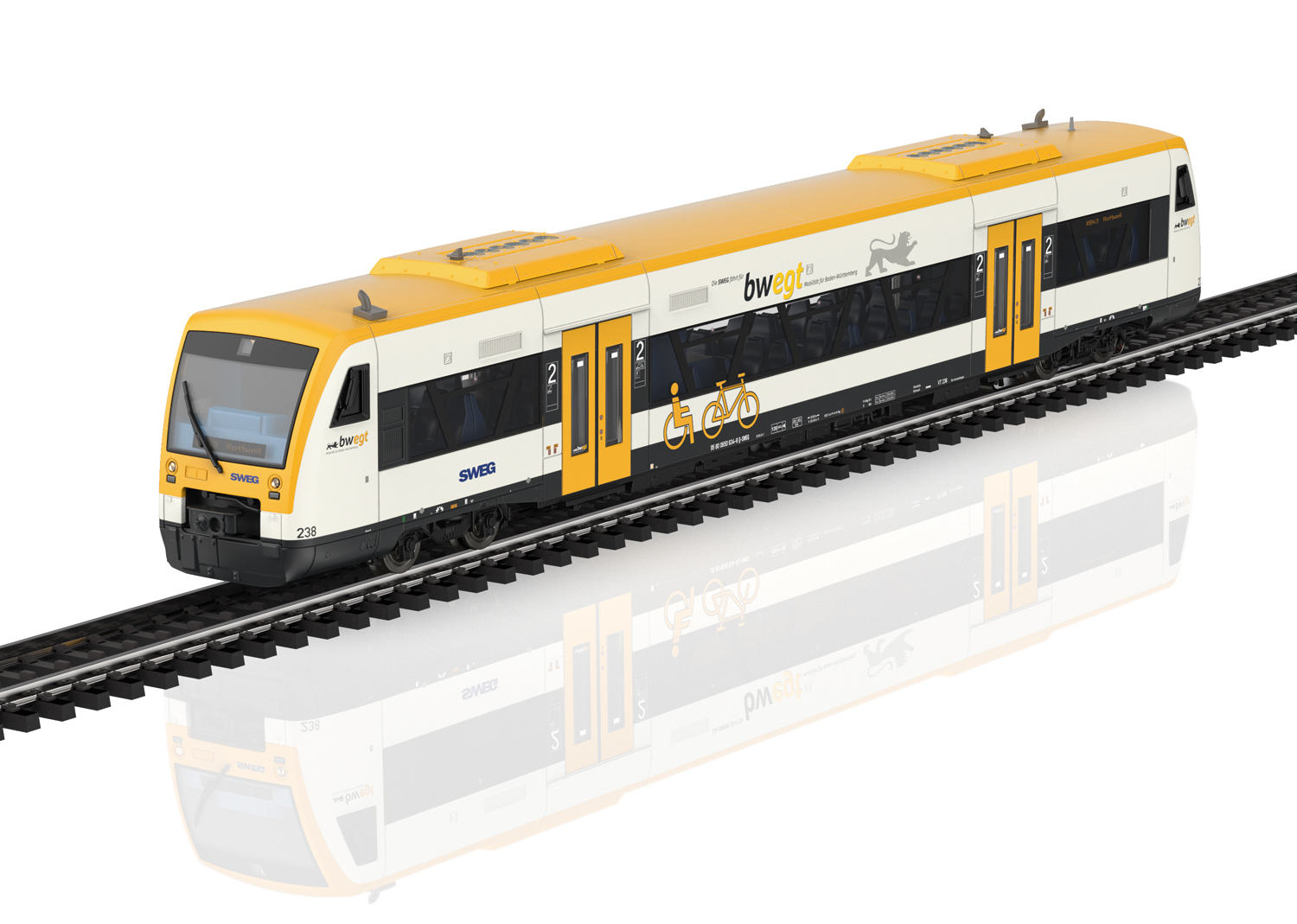 Marklin 36966 Regio Shuttle RS1 Class 650 Diesel Powered Rail Car