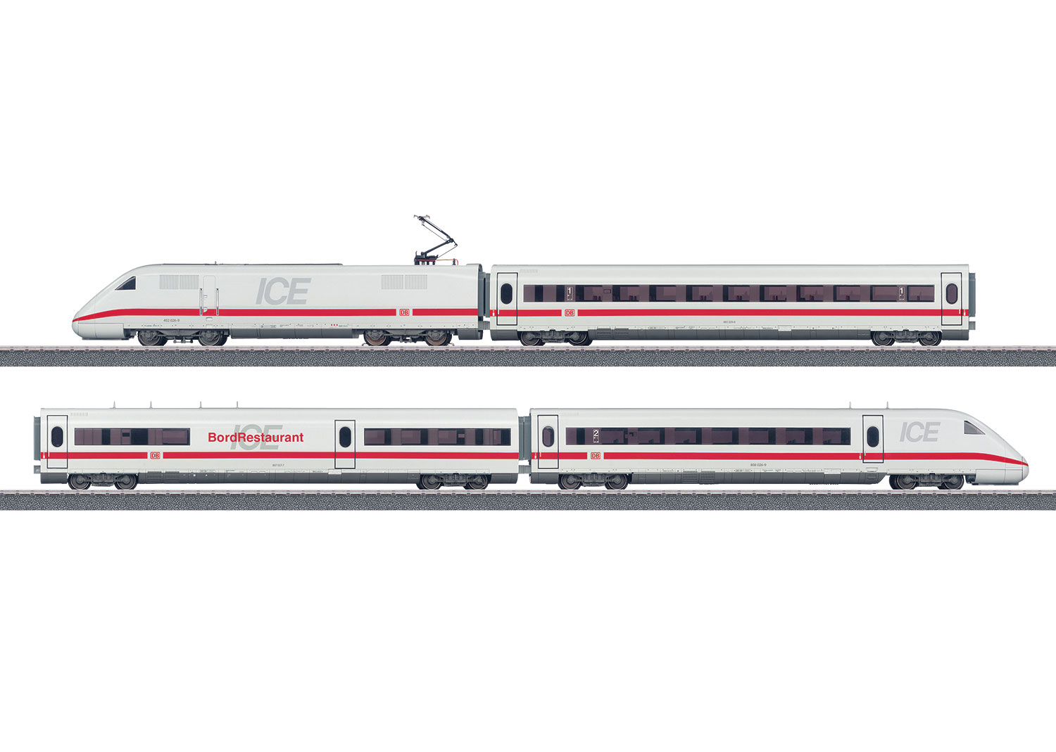 Marklin 36712 Märklin Start up - ICE 2 Class 402 Powered Rail Car Train - V2